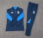 2024/2025 Porto Half-Pull Training Suit Blue Football Shirt Set - Image 3