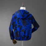 2025/2026 Barcelona Jacket Windbreaker Blue - Image 2
