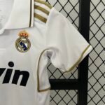 2011/2012 Retro Real Madrid Home Football Shirt Kids Size - Image 5