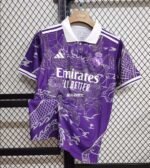 2023/2024 Real Madrid Chinese Dragon purple Football Shirt - Image 3