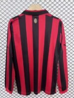 2024/2025 Long Sleeve AC Milan 125th Anniversary Soccer Jersey - Image 4