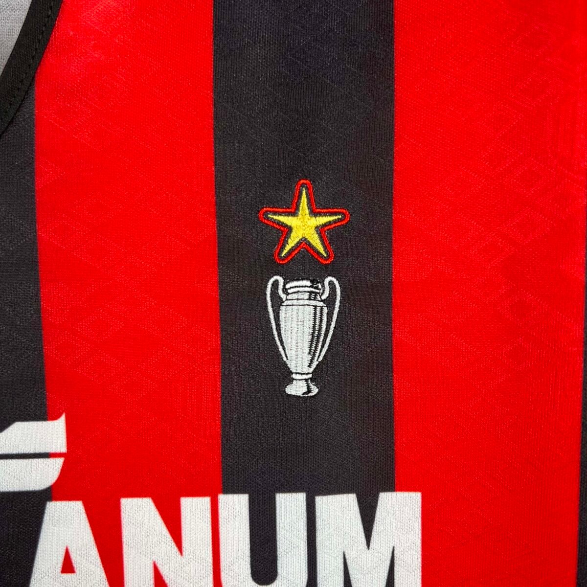 1989/1990 Retro AC Milan Home Football Shirt - Image 6