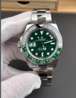Rolex GMT-Master II Left-Handed Green Dial Black/Green Ceramic Bezel ??Sprite??Oyster Bracelet (126729VTNR) DD3285 Movement - Image 2