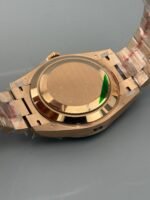 Rolex Day-Date Yellow Gold Green Baguette Diamond Dial (139000) DD3255 Movement - Image 6