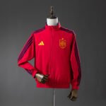 2026 Spain Reversible Jacket Windbreaker - Red & Blue S-3XL - Image 2