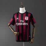 2015/2016 Retro AC Milan Home Football Shirt