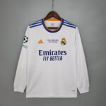 2021/2022 VINI JR.#20 Long Sleeve Real Madrid Home Final Edition Jersey - Image 2