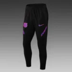 2021/2022 Barcelona Half-Pull Training Suit Black Jersey Set - Image 5