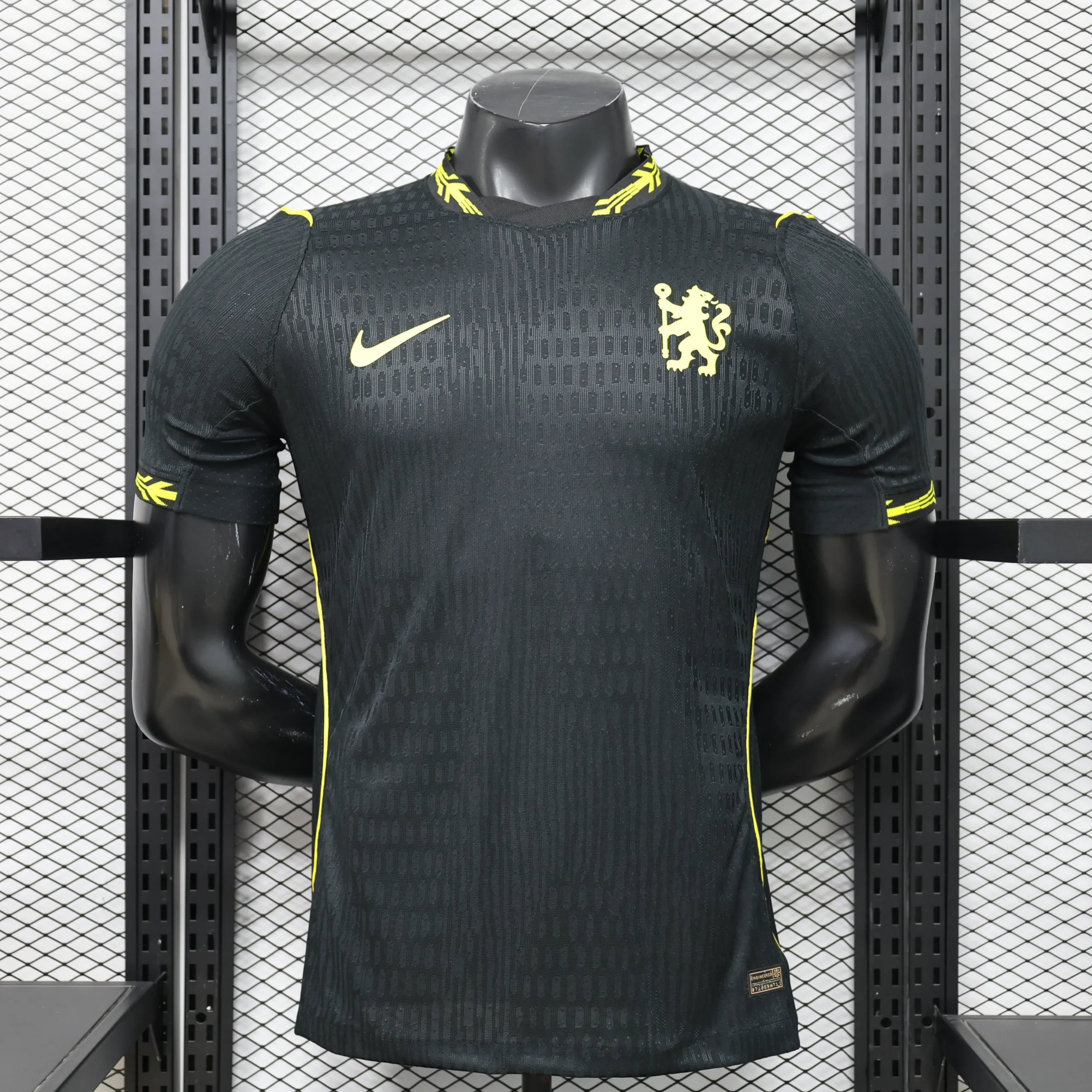 5760dd07f73ffddcd48c6a20ae273dd2.webp 2026/2027 Player Version Chelsea Away Football Shirt - Image 1