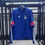 2025 Italy Windbreaker blue Football Shirt