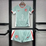 2024/2025 Atletico Madrid Away Soccer Jersey Kids Size