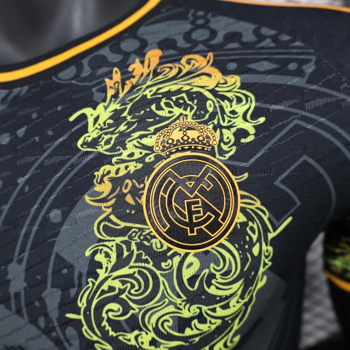 2024/2025 Player Version Real Madrid Special Edition Black and grey Football Shirt - Image 6