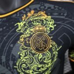 2024/2025 Player Version Real Madrid Special Edition Black and grey Football Shirt - Image 6
