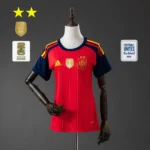 2026 Spain Home Women's 2-Star Champion Edition Football Shirt - Image 3