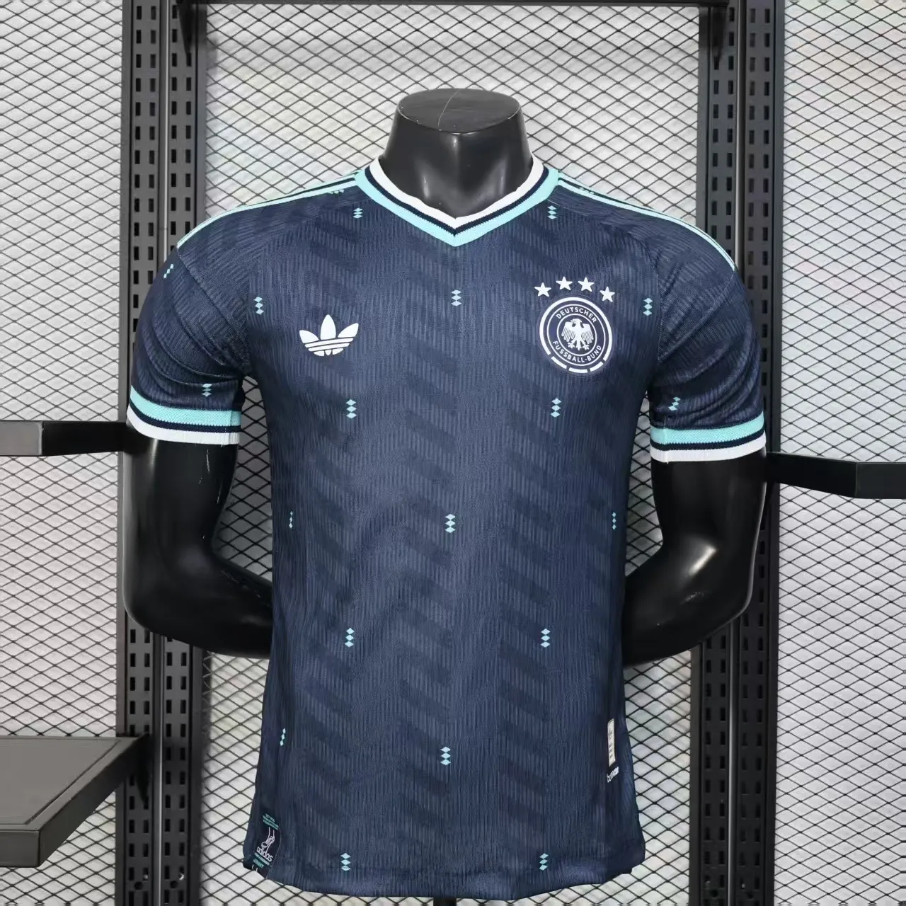 6131f8326f352bbbbc9045a15e231318.webp 2026 Player Version Germany Away Football Jersey - Image 1