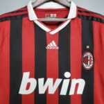 2009/2010 Retro AC Milan Home Football Shirt - Image 3