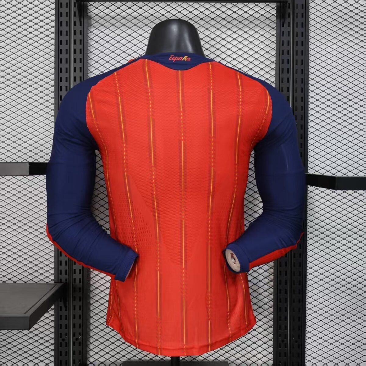 2026 Player Version Spain National Team Home long sleeves Football Shirt - Image 2