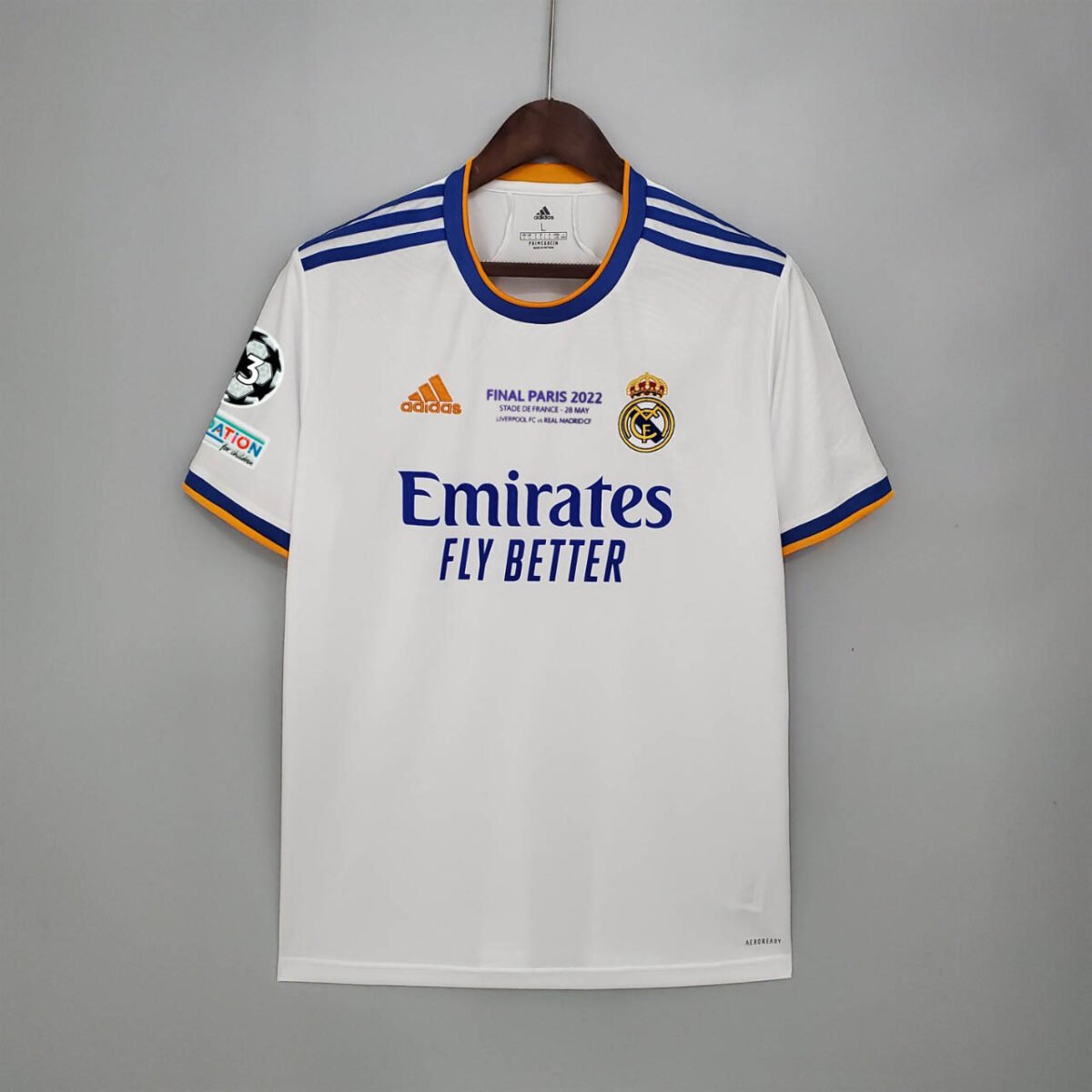 2021/2022 VINI JR.#20 Real Madrid Home Final Edition Football Shirt - Image 2