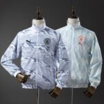2025/2026 Manchester City  Reversible Jacket Windbreaker - White & Mint Green