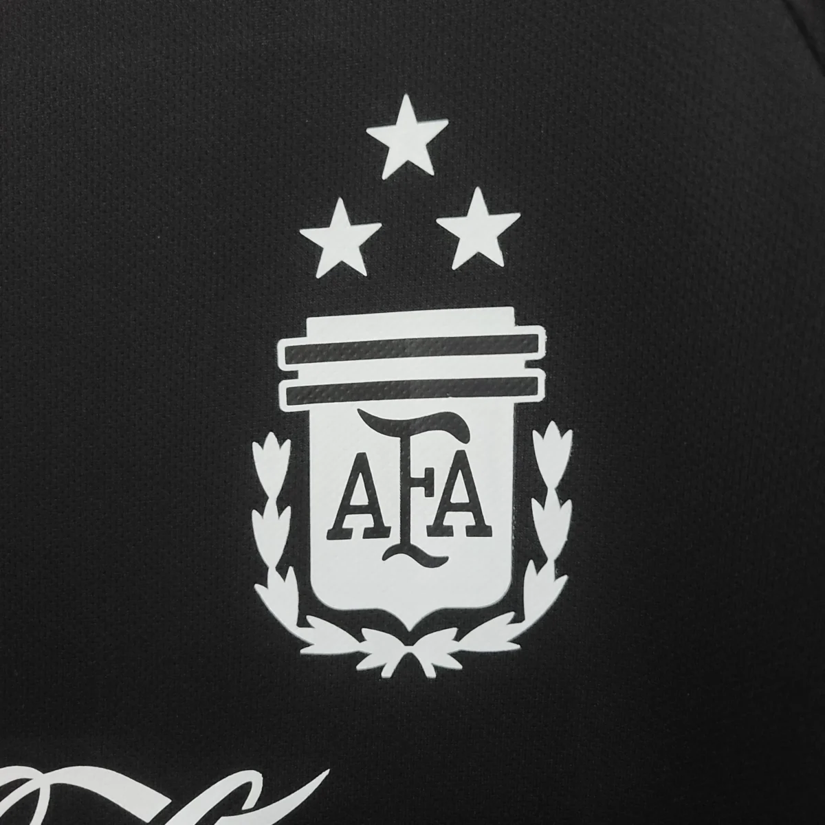 2022 Argentina National Team Training Suit Black Jersey - Image 5