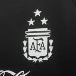 2022 Argentina National Team Training Suit Black Jersey - Image 5