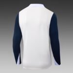 2025/2026 Internazionale Milan Half-Pull Training Suit Beige Football Jersey - Image 4