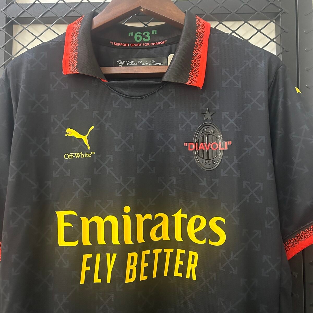 2024/2025 AC Milan Fourth Away Black Soccer Jersey - Image 5