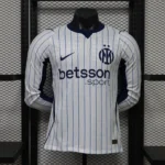 2026/2027 Player Version Long Sleeve Inter Milan Away Football Jersey