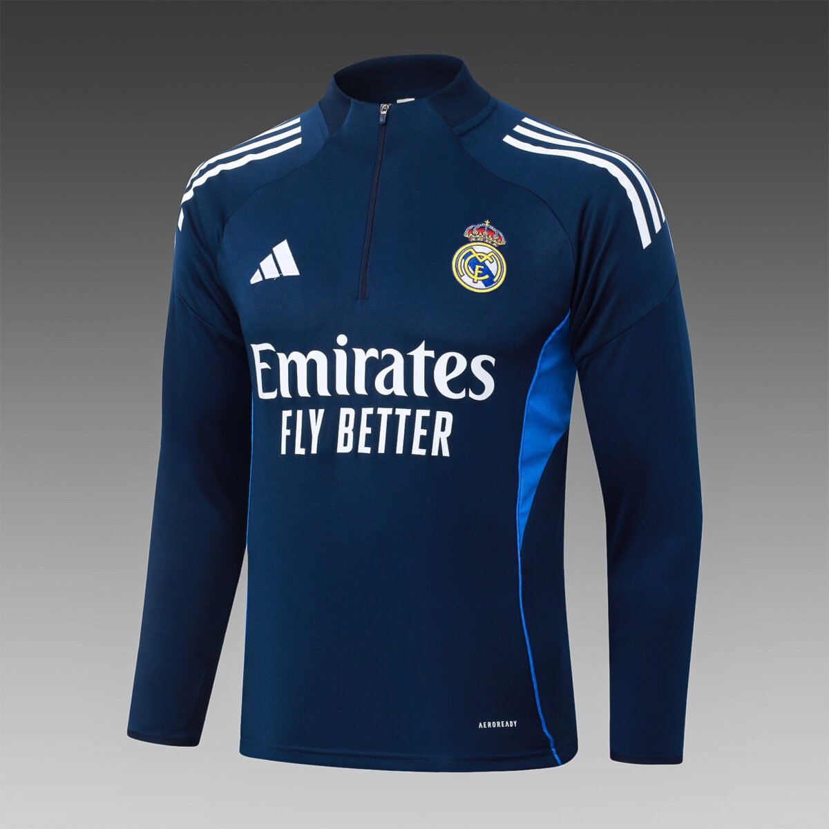 2025/2026 Real Madrid Half-Pull Training Suit Football Shirt Set - Image 3
