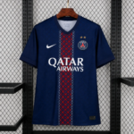 2025/2026 PSG Paris Saint-Germain 2 Stars Back 2 Back Home Football Shirt - Image 2