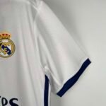 2016/2017 Retro Real Madrid Home Football Shirt - Image 6