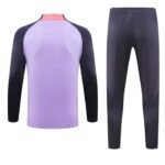 2023 Liverpool Half-Pull Training Suit Purple Jersey Set - Image 2