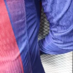 2025/2026 Player Version Long Sleeve Barcelona Home Football Shirt - Image 11