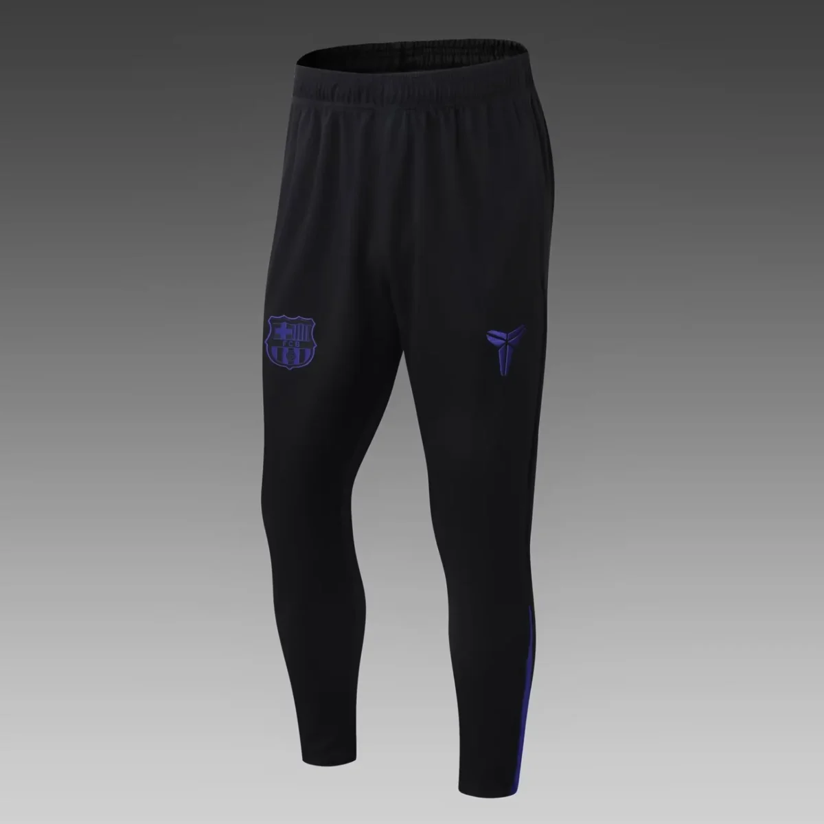 2025/2026 Barcelona Half-Pull Training Suit Black Jersey Set - Image 5