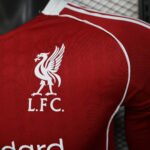 2025/2026 Player Version Long Sleeve Liverpool Home Football Shirt - Image 5