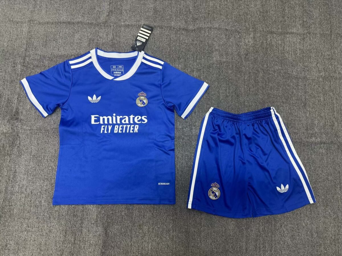 2025/2026 Real Madrid Third Away Football Shirt Kids Size - Image 6