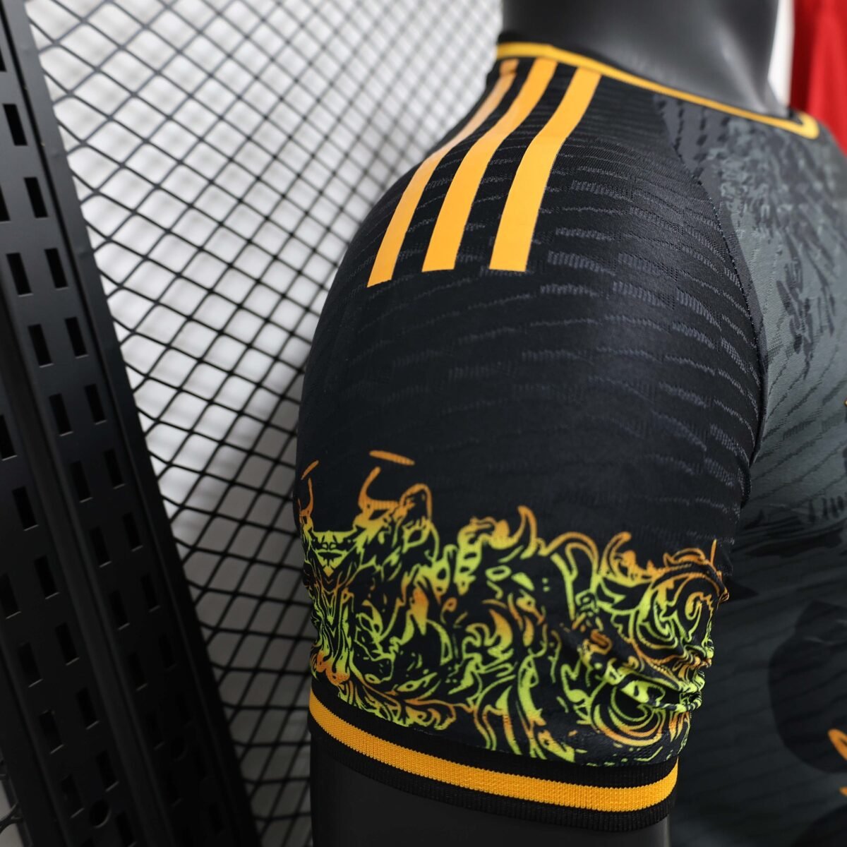 2024/2025 Player Version Real Madrid Special Edition Black and grey Football Shirt - Image 3