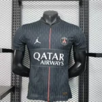 2025-2026 Player Version PSG Paris Saint-Germain Fourth Away Football Shirt