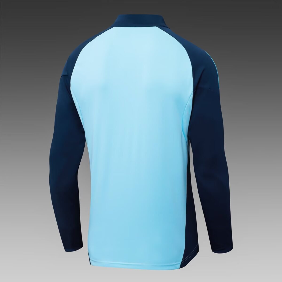 2025/2026 Arsenal Half-Pull Training Suit Light Blue Football Shirt Set - Image 4