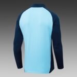 2025/2026 Arsenal Half-Pull Training Suit Light Blue Football Shirt Set - Image 4