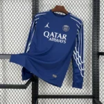 2024/2025 Long Sleeve Psg Paris Saint-Germain Fourth Away Football Shirt