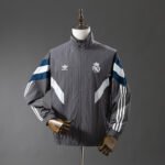 2025/2026 Real Madrid Jacket Windbreaker -Gray