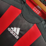 2006/2007 Retro Long Sleeve AC Milan Home Football Shirt - Image 8