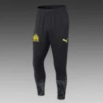 2023/2024 Olympique de Marseille Half-Pull Training Suit Black Football Jersey Set - Image 5