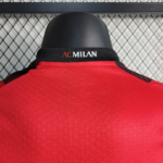 2023/2024 Player Version AC Milan Home Football Jersey - Image 4