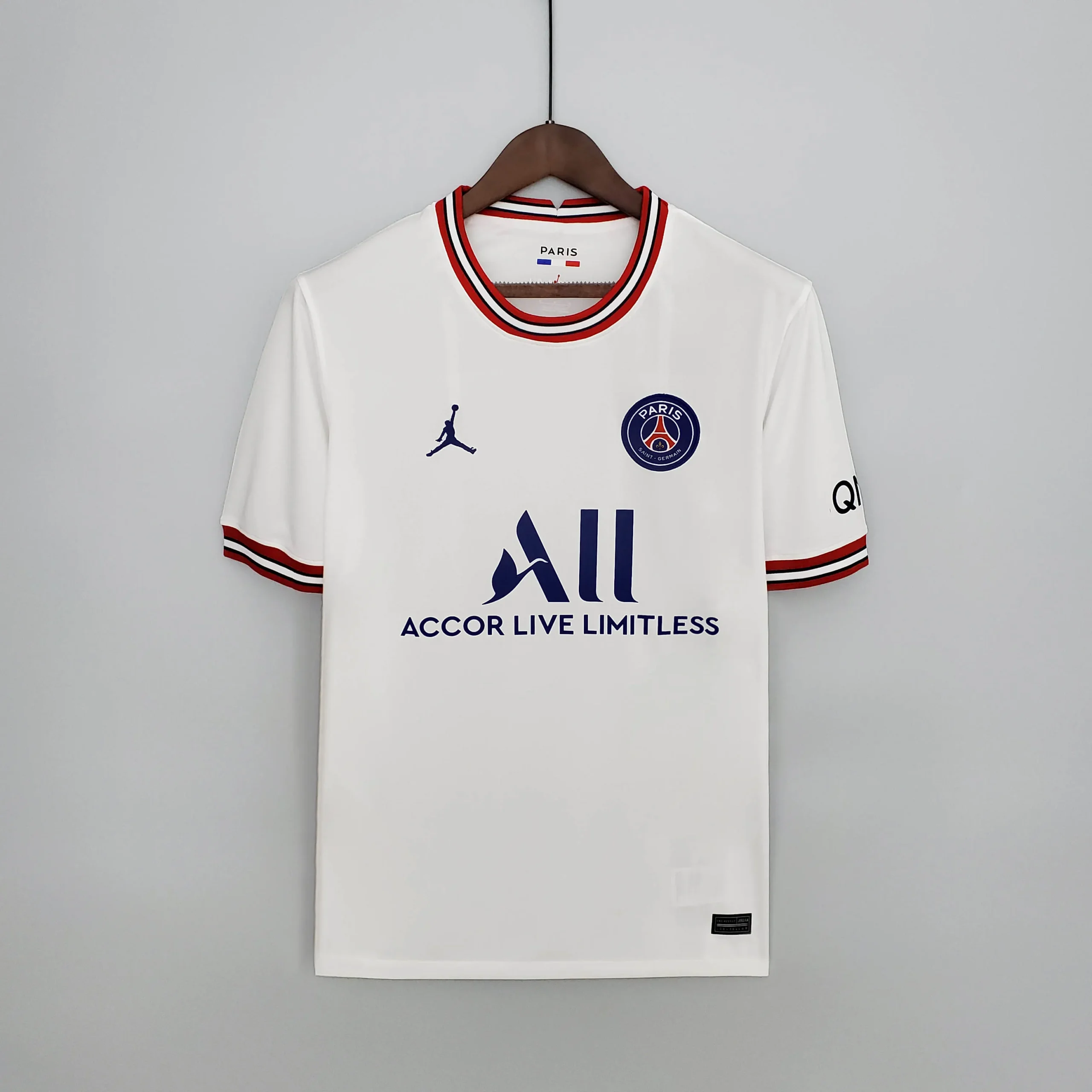 89e30ec5d712bc6c4beee5c879485776.webp 2021/2022 Football Shirt Psg Paris Saint-Germain Fourth Away - Image 1