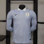 2026 Player Version Long Sleeve Uruguay Home Football Shirt