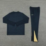 2024/2025 Barcelona Half Zip Training Suit Royal Blue Jersey Kit - Image 5