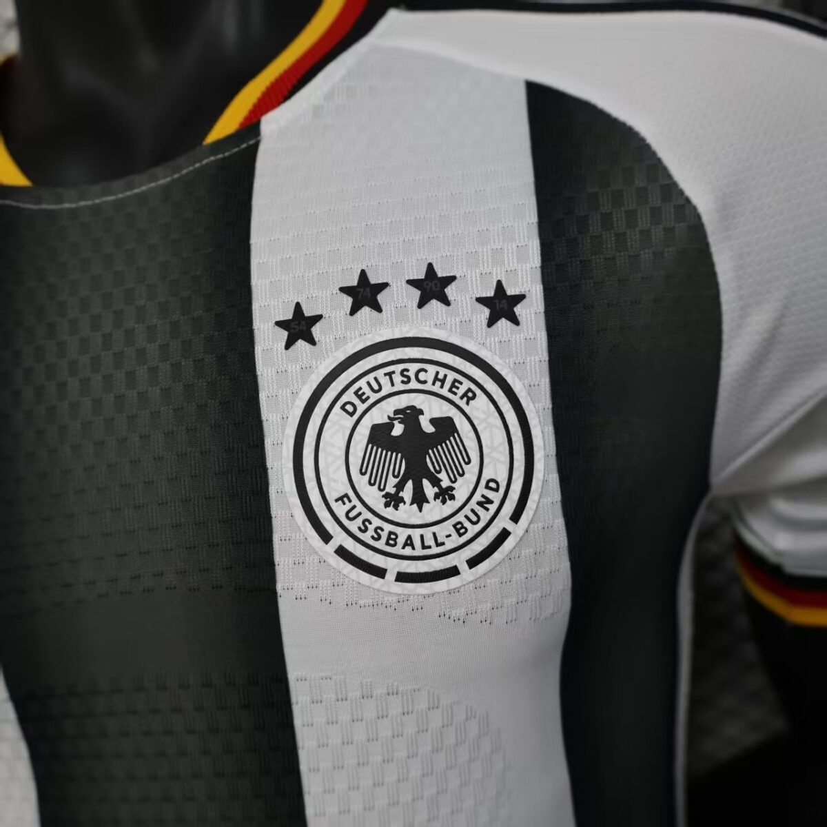 2026 Player Version Germany Black and White Special Edition Football Jersey - Image 5