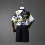 2025/2026 Real Madrid Avengers - Pre-Match(Black and White) Kids Kit Jersey - Image 2